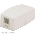 Panduit Rosette Kit with Cat6 Spring Shutter