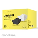 Multi One Plus Masker Duckbill Hitam / Putih
