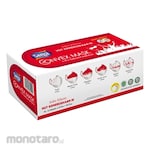 SENSI Masker Convex Earloop 4ply Seri Merah Putih