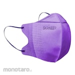Skrineer Mask Duckbill Earloop 4ply Black Box (Masker)