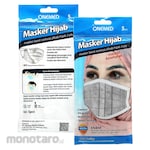 OneMed 3 Ply Hijab Rubber Mask (Masker Operasi)