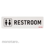 AZKO Stiker Anodized Sign Restroom