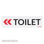 AZKO Stiker Anodized Sign Toilet Kiri