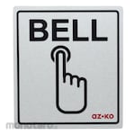 AZKO Stiker Anodized Sign Bell