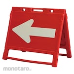 Anzen Kougyou Blow-Made Direction Indicated Sign Folding Type (Perlu Ditinjau)