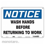 CONDOR J7172 Safety Sign Aluminum