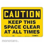 CONDOR K1581 Safety Sign Aluminum