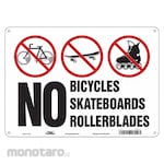 CONDOR No Playing or Skateboarding Sign (Rambu Keselamatan)