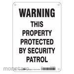 CONDOR Security Patrol Sign
