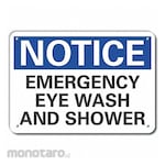 LYLE Aluminum Eye Wash & Shower Notice Sign