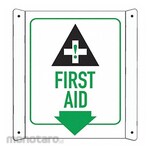 LYLE Aluminum First Aid Sign