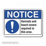 LYLE Aluminum Hair Coverage Notice Sign