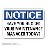 LYLE Aluminum Safety Culture Notice Sign