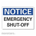LYLE Emergency Shut Off Notice Label