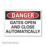 LYLE Gate Operation Danger Label