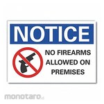 LYLE No Weapons Notice Label
