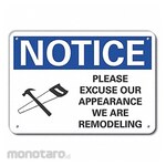 LYLE Reflective Construction Area Notice Sign