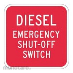 LYLE Reflective Diesel Sign