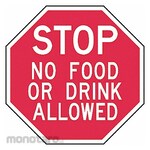 LYLE Reflective Eating Restriction Stop Sign