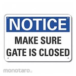 LYLE Reflective Gate Operation Notice Sign