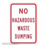 LYLE Reflective Hazardous Materials Sign