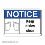 LYLE Reflective Keep Clear Notice Sign
