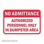 LYLE Reflective No Admittance No Admittance Sign