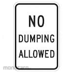 LYLE Reflective No Dumping Sign