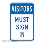LYLE Reflective Visitors Visitors Sign