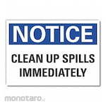 LYLE Spill Control Notice Label