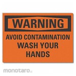 LYLE Wash Hands Warning Label