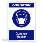 RGP Sign APD - Gunakan Masker (Rambu APD)
