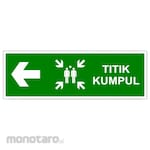 RGP Sign Arah Titik Kumpul (Rambu Keselamatan)