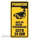 RGP Sign Area CCTV (Rambu Keselamatan)