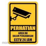RGP Sign Area CCTV 24 Jam (Rambu Keselamatan)