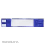 Unit Armband with zipper, blue (insert type), soft vinyl, 90x420