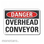 LYLE Aluminum Conveyor Safety Danger Sign