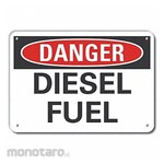 LYLE Aluminum Diesel Danger Sign