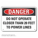 LYLE Aluminum Electrical Hazard Danger Sign