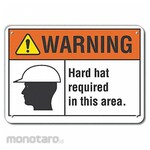 LYLE Aluminum Hard Hat Warning Sign