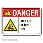 LYLE Aluminum Lift Truck Traffic Danger Sign