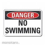 LYLE Aluminum No Swimming Danger Sign