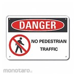 LYLE Aluminum Pedestrian Traffic Danger Sign