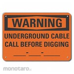 LYLE Aluminum Underground Cable Warning Sign