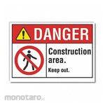 LYLE Construction Area Danger Label