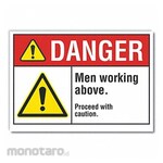 LYLE Men Working Danger Label