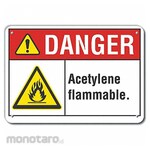 LYLE Reflective Acetylene Danger Sign