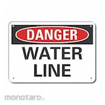 LYLE Reflective Water Line Danger Sign