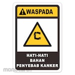 RGP Sign K3 - Bahan Penyebab Kanker