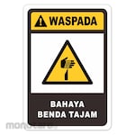RGP Sign K3 - Bahaya Benda Tajam